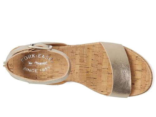 KorkEase Women's Comfort Wedge Sandals for Summer Beach Days